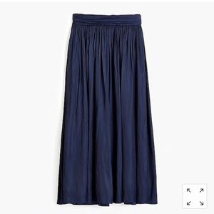 j crew point sur maxi skirt